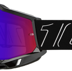 Accuri 2 Goggle Blackline Mirror Red/Blue Lens
