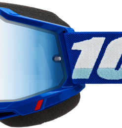 Accuri 2 Snowmobile Goggle Blue W/Blue Mirror Lens