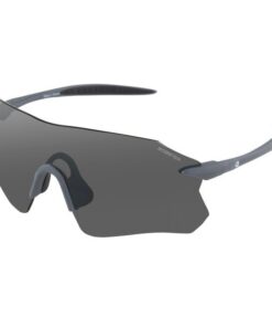 Aero Cycling Sunglass Matte Gray Smoke Silver Mirror