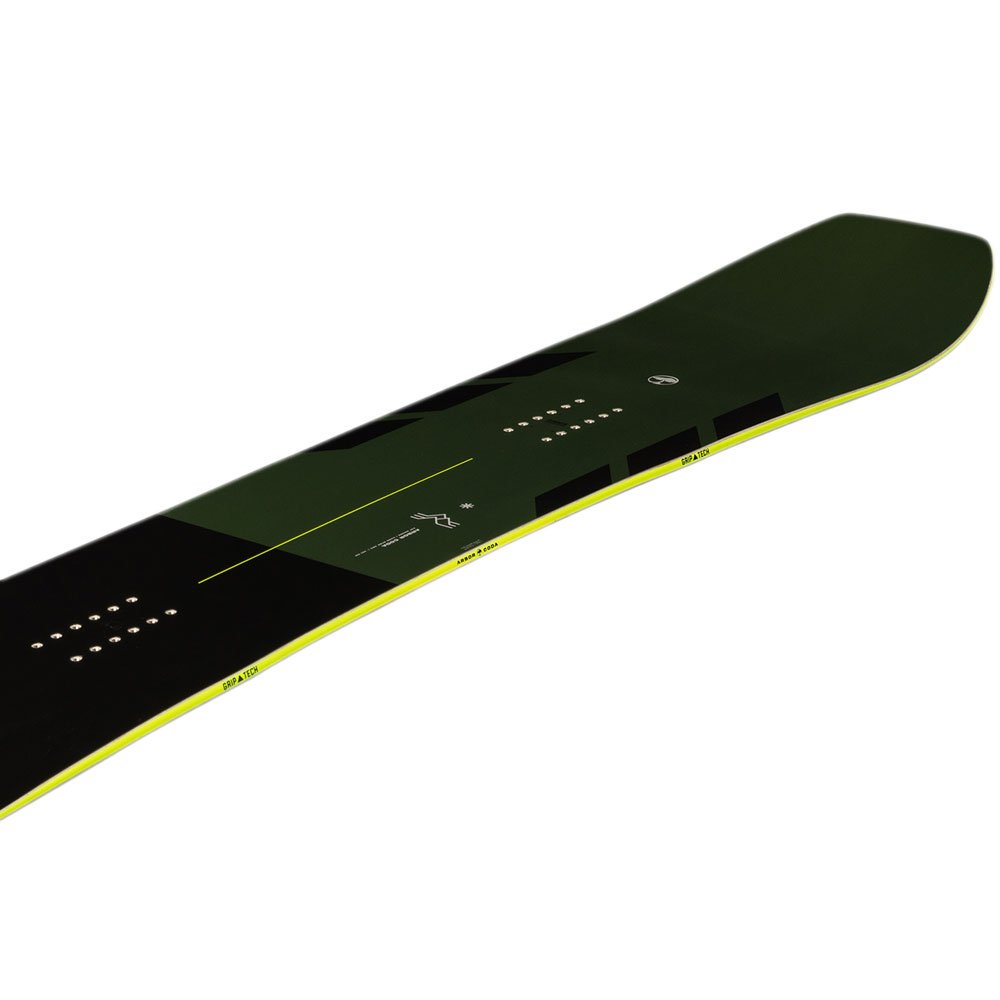 Arbor Coda Camber Snowboard Black/Yellow - Image 3