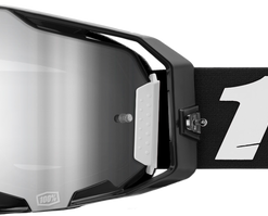 Armatic Goggle Black Mirror Silver Flash Lens
