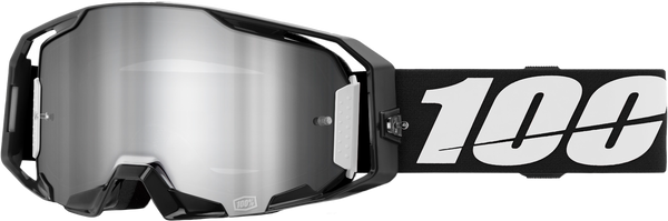 Armatic Goggle Black Mirror Silver Flash Lens