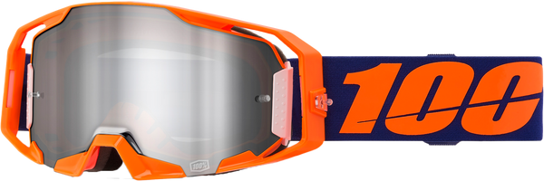 Armatic Goggle Neon Org Mirror Silvr Flash