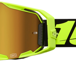 Armatic Goggle Neon Ylw Mirror True Gold