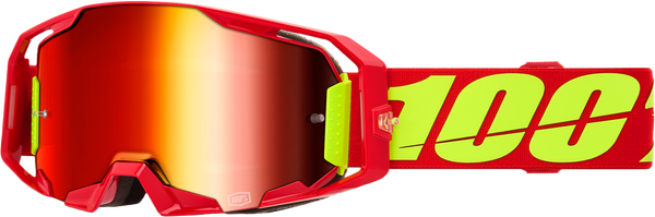 Armatic Goggle Red Mirror Red Lens