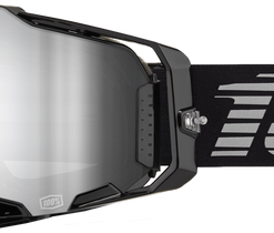 Armega Goggle Black Mirror Silver Lens