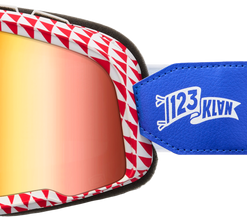 Barstow Goggle Artist Series 123 Klan Mirror Red Lens