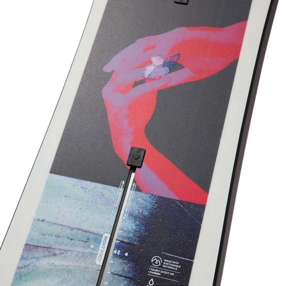 Burton Talent Scout Snowboard Red - Image 4