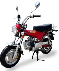 Alternative view of Champion 125cc Retro Motorcycle, 4-speed semi-automatic, 10 inch Wheels, 50 State Legal – Metallic Black