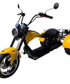 Cobra Electric Street Trike, 60v 2000w Lithium – Yellow