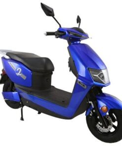 Alternative view of E-Cool Electric Street Scooter, 72v 1200w, 31mph Top Speed, 37-Mile Range – Burgundy