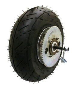 E300 Rear Wheel Assy, Large Sprocket