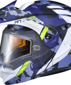 Exo-At950 Cold Weather Helmet Outrigger Matte Blue Md (Dual)