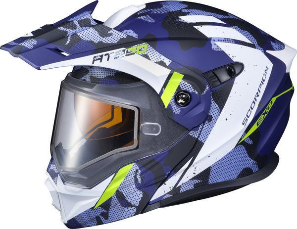 Exo-At950 Cold Weather Helmet Outrigger Matte Blue Md (Dual)