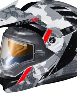 Exo-At950 Cold Weather Helmet Outrigger White/Grey Xl (Elec)