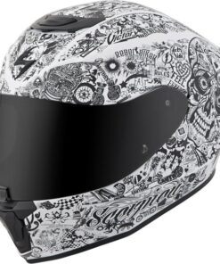 Exo-R420 Full-Face Helmet Shake White Md