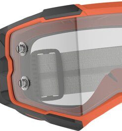 Fury Goggle Orange/Grey Clear Works