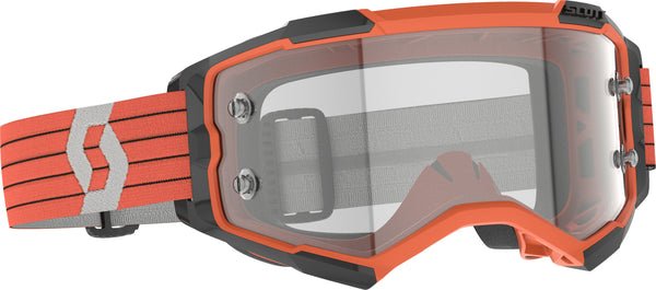Fury Goggle Orange/Grey Clear Works