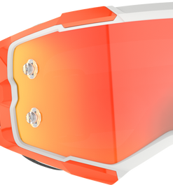 Fury Goggle Orange Orange Chrome Works