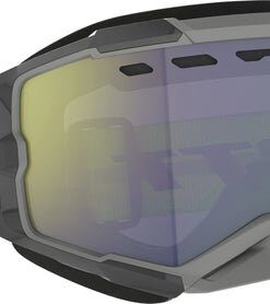 Fury Snowcross Goggle Lt Gry/Nen Ylw Enhcr Ylw Chrm