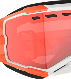 Fury Snowcross Goggle Orange Enhancer Red Chrm