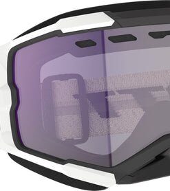 Fury Snowcross Ls Goggle Activem Blk/Wht Blue Chrome