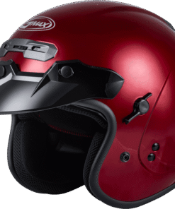 Gm-32 Open-Face Helmet Candy Red Xl