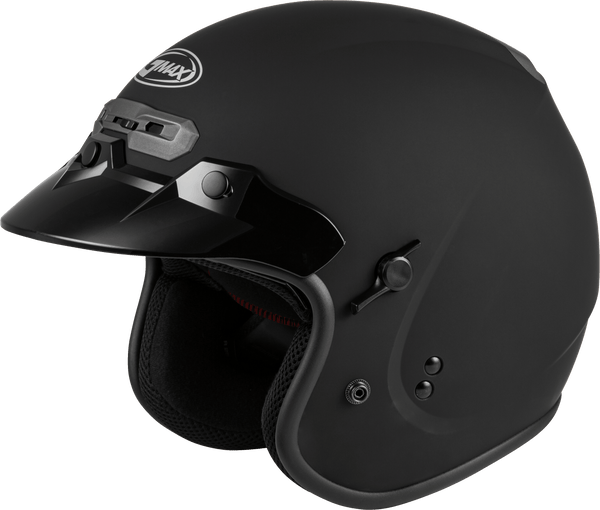 Gm-32 Open-Face Helmet Matte Black Sm