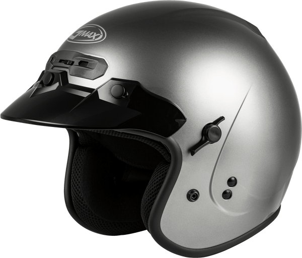 Gm-32 Open-Face Helmet Titanium 3x