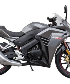 GTT 250 Street Motorcycle, 5-Speed Manual, 17-inch Alloy Wheels – Silver