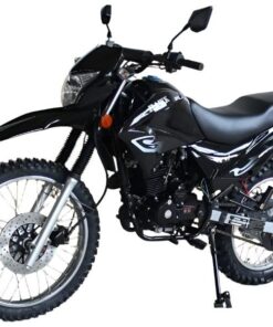 Alternative view of Hawk 250cc Dual Sport Dirt Bike, 5-Speed Manual, Electric Start, 21/18 inch Wheels, Ages 16 and up – Red