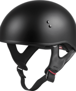 Hh-45 Half Helmet Naked Matte Black Md