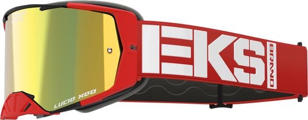 Lucid Caliber Goggle Red Gold Mirror Lens