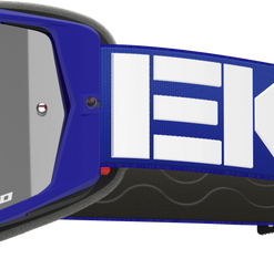 Lucid Caliber Goggle Royal Blue Silver Mirror Lens