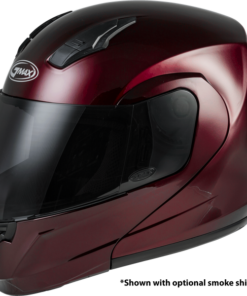 Md-04 Modular Helmet Wine Red 2x