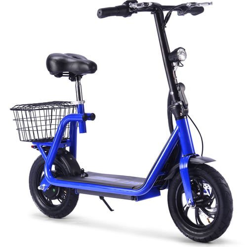 Metro Electric Scooter, 36v 500w Lithium – Blue - Image 2
