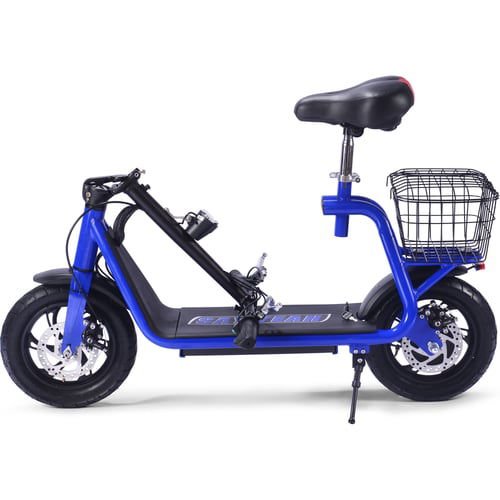 Metro Electric Scooter, 36v 500w Lithium – Blue - Image 3