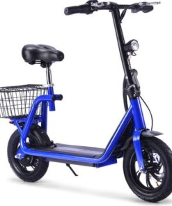 Metro Electric Scooter, 36v 500w Lithium – Blue