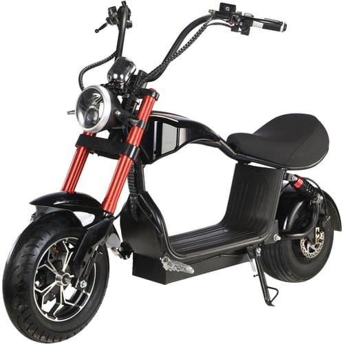 Mini Lowboy Electric Motorcycle, 48v 800w Lithium, LED Lights, Digital Speedometer - Image 4