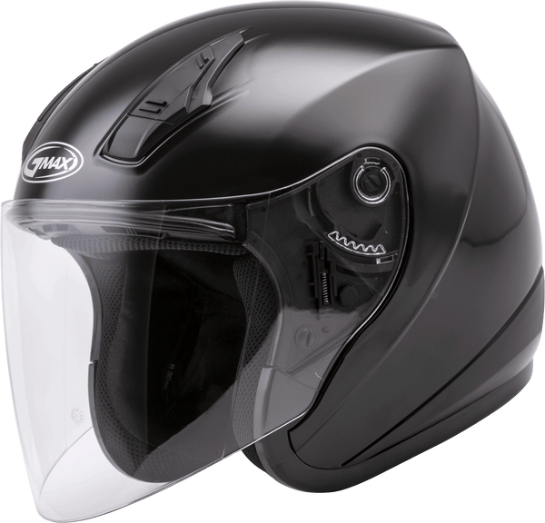 Of-17 Open-Face Helmet Black 2x