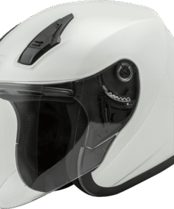 Of-17 Open-Face Helmet Pearl White Sm
