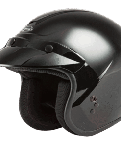 Of-2 Open-Face Helmet Black Md