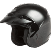 Of-2 Open-Face Helmet Black Sm