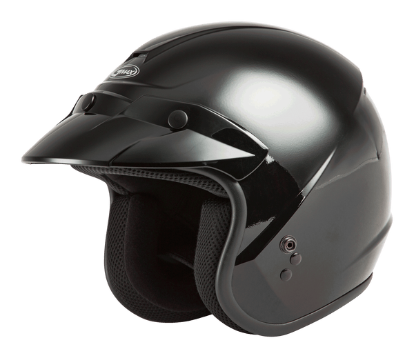 Of-2 Open-Face Helmet Black Xl