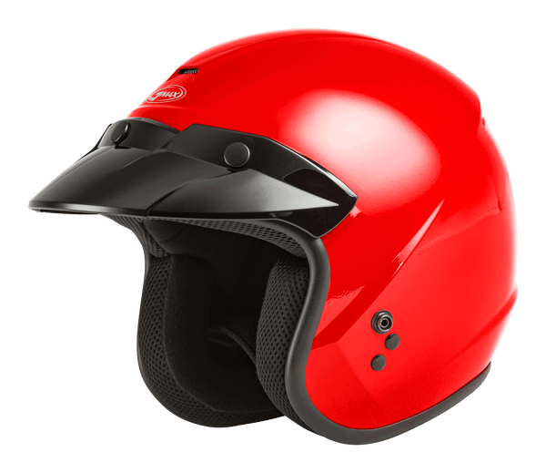 Of-2 Open-Face Helmet Red 2x