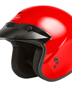 Of-2 Open-Face Helmet Red Xl