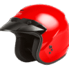 Of-2 Open-Face Helmet Red Xs