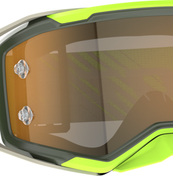 Prospect 2.0 Amp Goggle Kaki Grn/N Ylw Amp Gld Chr Wrk