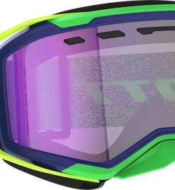 Prospect 2.0 Smb Ls Goggle Mdnt Prp/Sfty Ylw Ls Blue Chrm