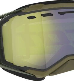 Prospect Snwcrss Goggle Kaki Grn/Neon Ylw Enhcr Chrm